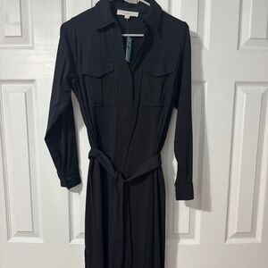 NWT Loft Belted Midi shirtdress